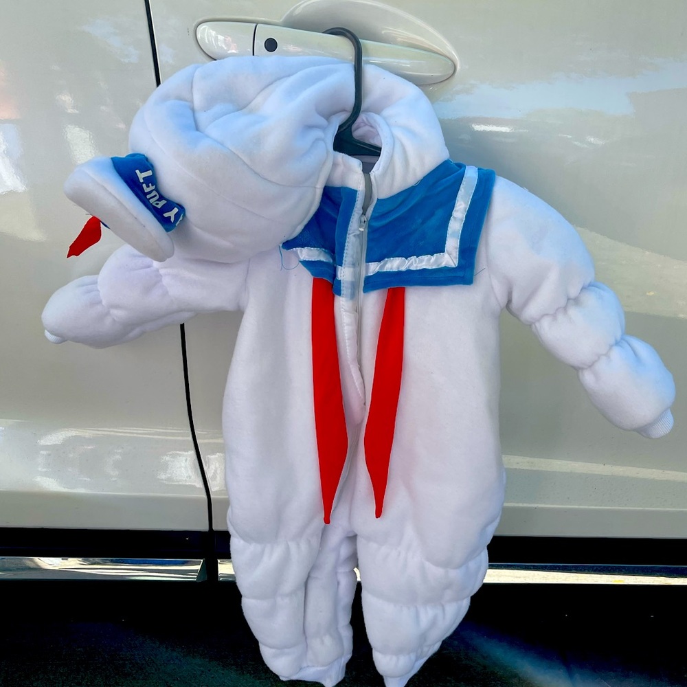 Stay Puft Marshmallow Baby Halloween Costume